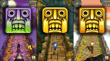 Temple Run 2 Spooky Summit Vs Temple Run Vs  Temple Run 2 Sky Summit - Endless Run Gameplay