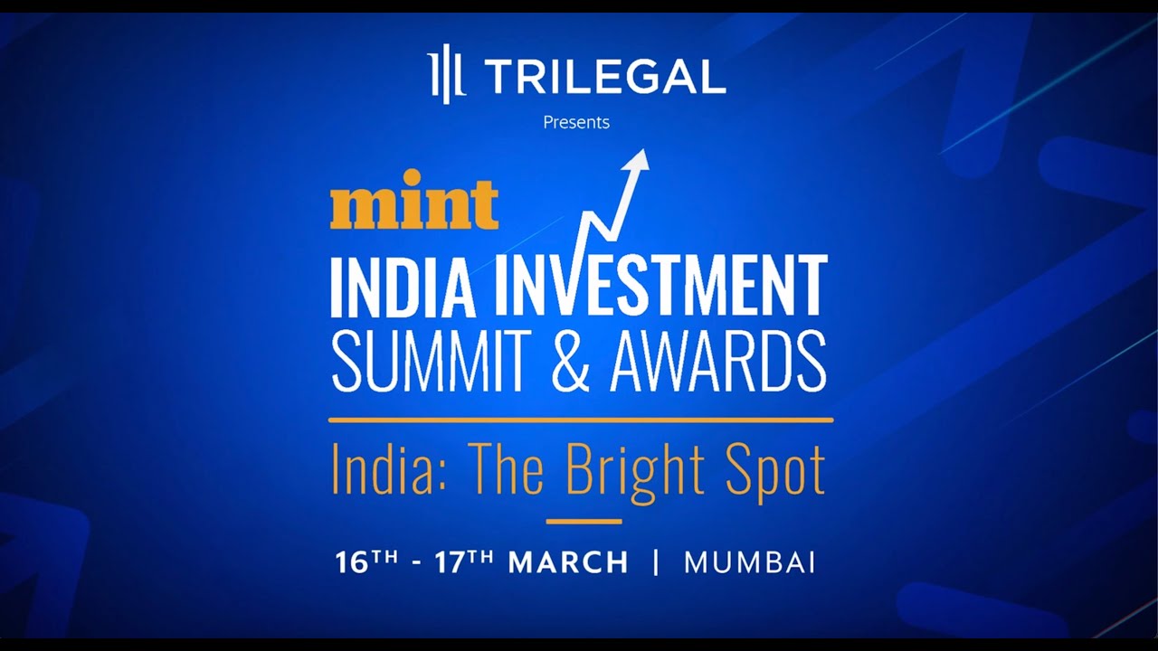 Studio DiscussionMint India Investment Summit 2023 YouTube