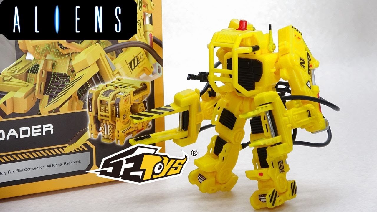 Deformation from the box Power loader vs. alien battle mecha Megabox 52toys