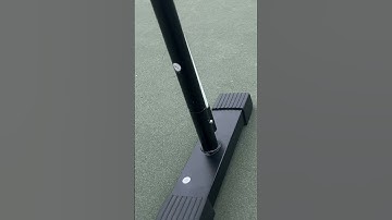 This pickleball net is so easy to put together.