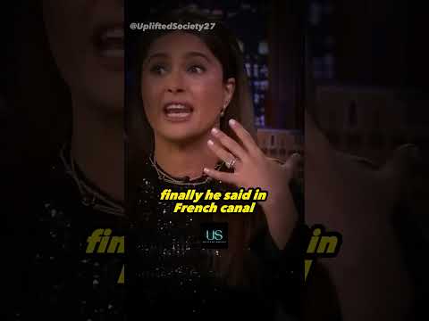 Salma Hayek's Husband Got Pissed Because of a New Pet | Salma Hayek #shorts