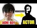 Makeover ACNE BOY to KPOP ACTOR ? | Kpop Idol transformation 3 |宅男大改造| ISSACYIU
