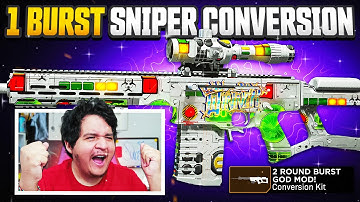 NEW "BURST SNIPER KV INHIBITOR" CONVERSION LOADOUT in MW3 🎯 (Best KV Inhibitor Class Setup Jak Volkh