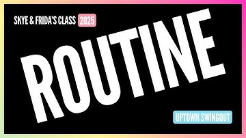 Uptown Swingout 2025 Skye and Frida