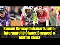 Biniam Girmay Outsmarts Lotto-Intermarché Chaos: Bruyneel & Martin React