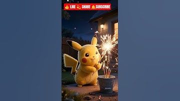 "Pikachu Learns to Be Strong Alone 🌙⚡ | A Heartwarming Self-Love Story" #pikachu #trending #pokemon