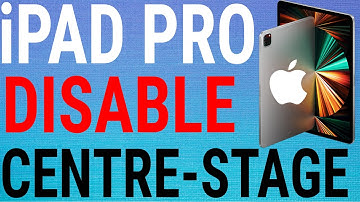 How To Enable / Disable Centre Stage On iPad Pro