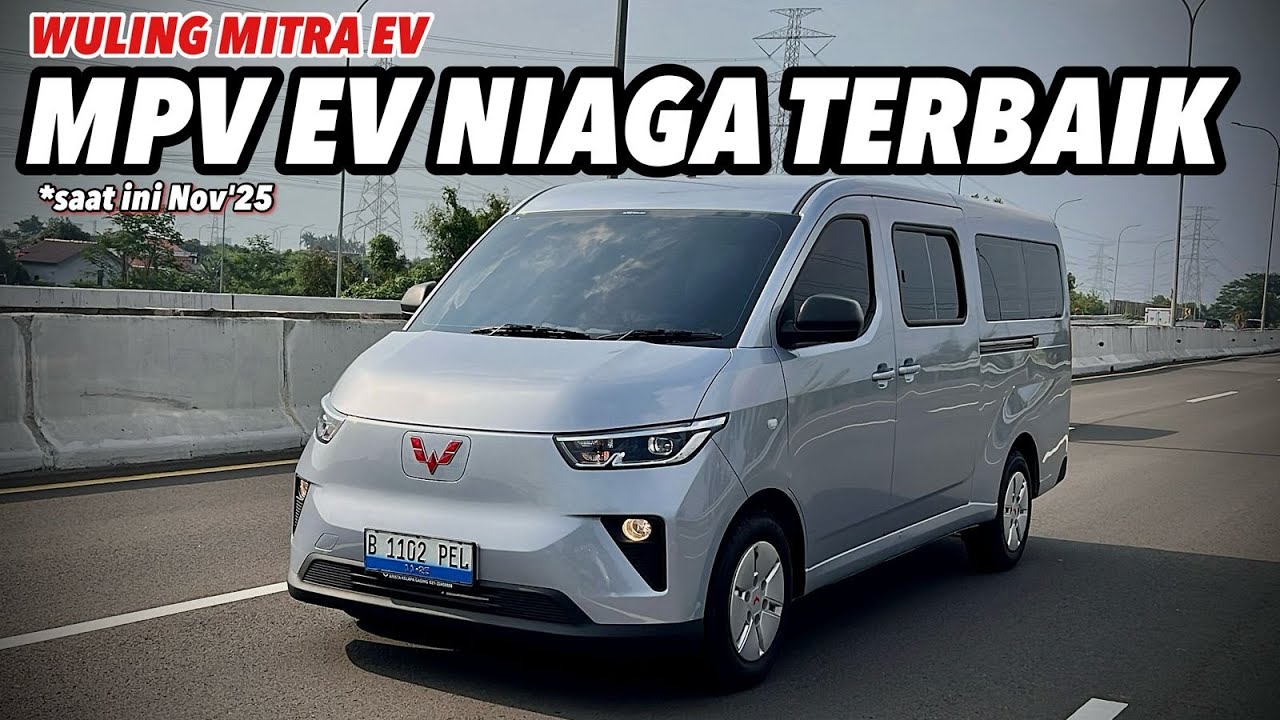 WULING MITRA EV | MPV Full Elektrik 8 Seater Super Lega!