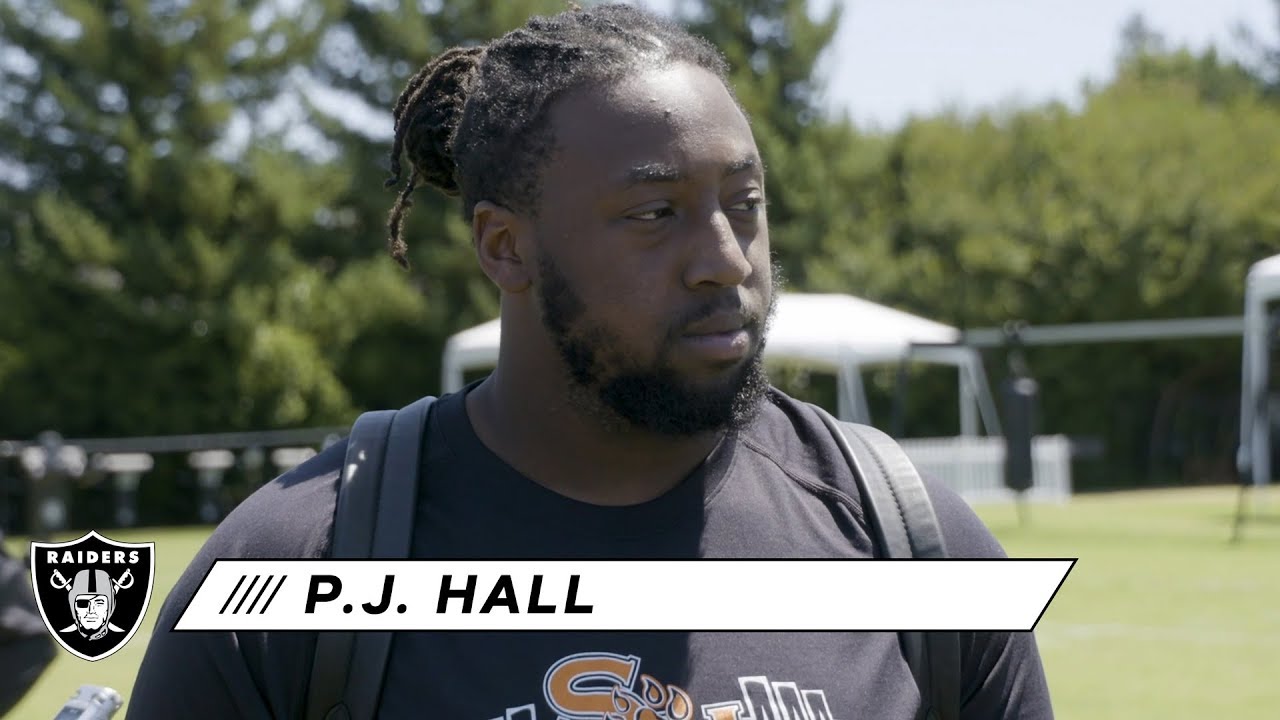 football score P.J. Hall: 