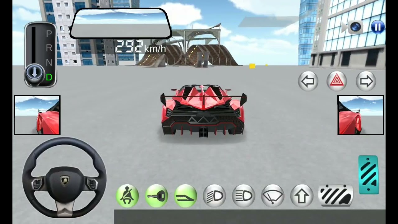 3D운전교실 구버전 놀이터 점프 2탄