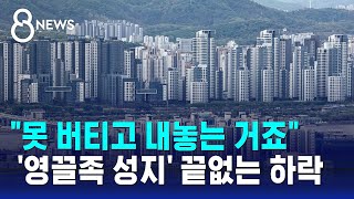 두 달 만에 1억 떨어졌다…영끌족 성지 '끝없는 하락' / SBS 8뉴스