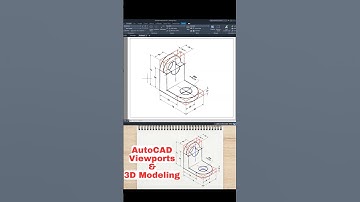 Inventor / AutoCAD 3D Modeling #autocad #inventor #solidworks #cad #cadsoftware #draftingsoftware