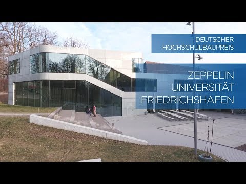 Deutscher Hochschulbaupreis - Zeppelin Universität Friedrichshafen