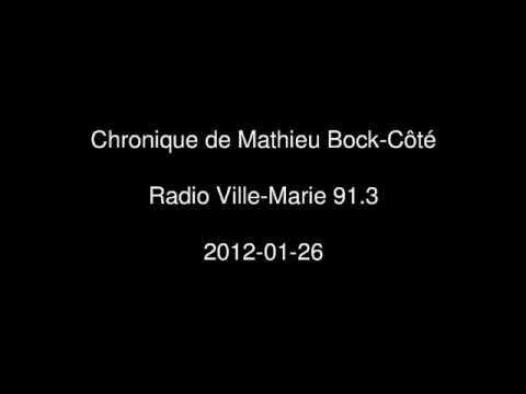 Mathieu Bock-Ct  Radio Ville-Marie - Le rle des in...