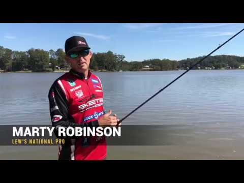 Marty Robinson on the Lew's Tournament Pro Speed Spool Reel 