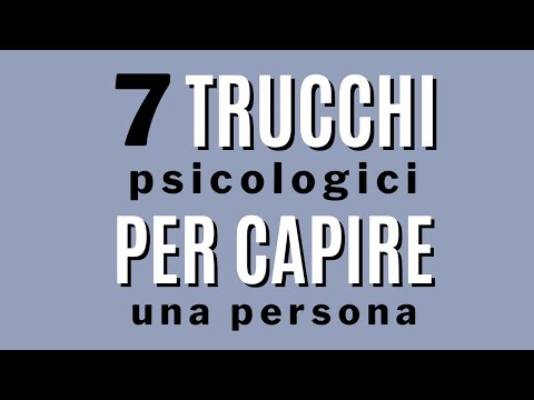 7 trucchi psicologici