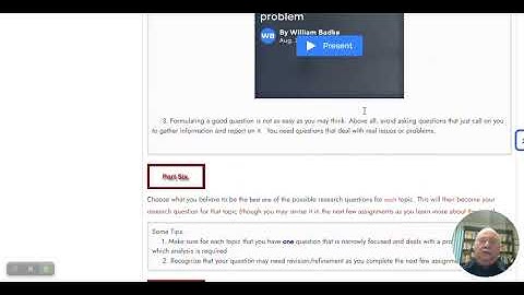RES 502 Assignment One Introduction