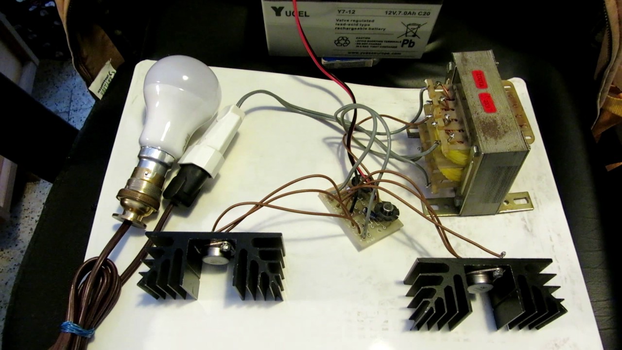 Schema Electrique Transformateur 220v 12v