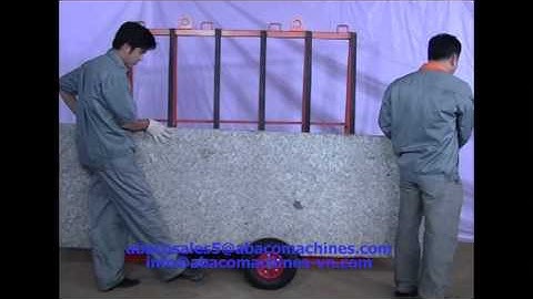 SD013 Abaco slab dolly moving transport equipment tool stone granite marble slab