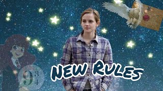 Hermione Granger || New Rules