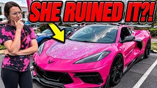 She Bought a USED C8 Corvette... Then Spent 100 HOURS Doing THIS!