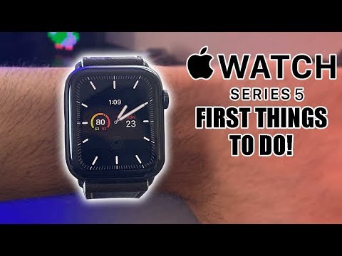 Apple Watch Series 5 - First 10 Things To Do   Extra Hidden Features 