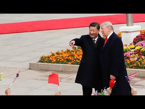 《习近平主席举行仪式欢迎美国总统特朗普访华特别节目》20171109 / Xi holds welcome ceremony for Trump | CCTV