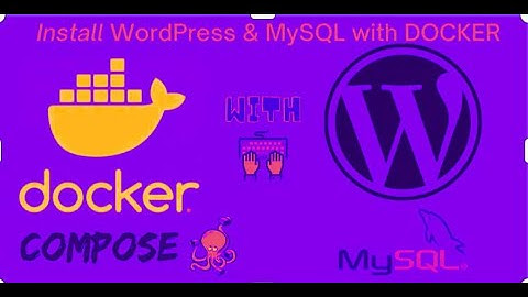 AWS Project - Install Wordpress & MySQL using Docker Compose