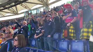 Flower of Scotland 🏴󠁧󠁢󠁳󠁣󠁴󠁿 rousing rendition in the Stadio Olímpico Rome 🇮🇹