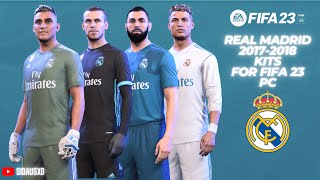 Real Madrid 2017/18 Kit for FIFA 23 PC (Free)