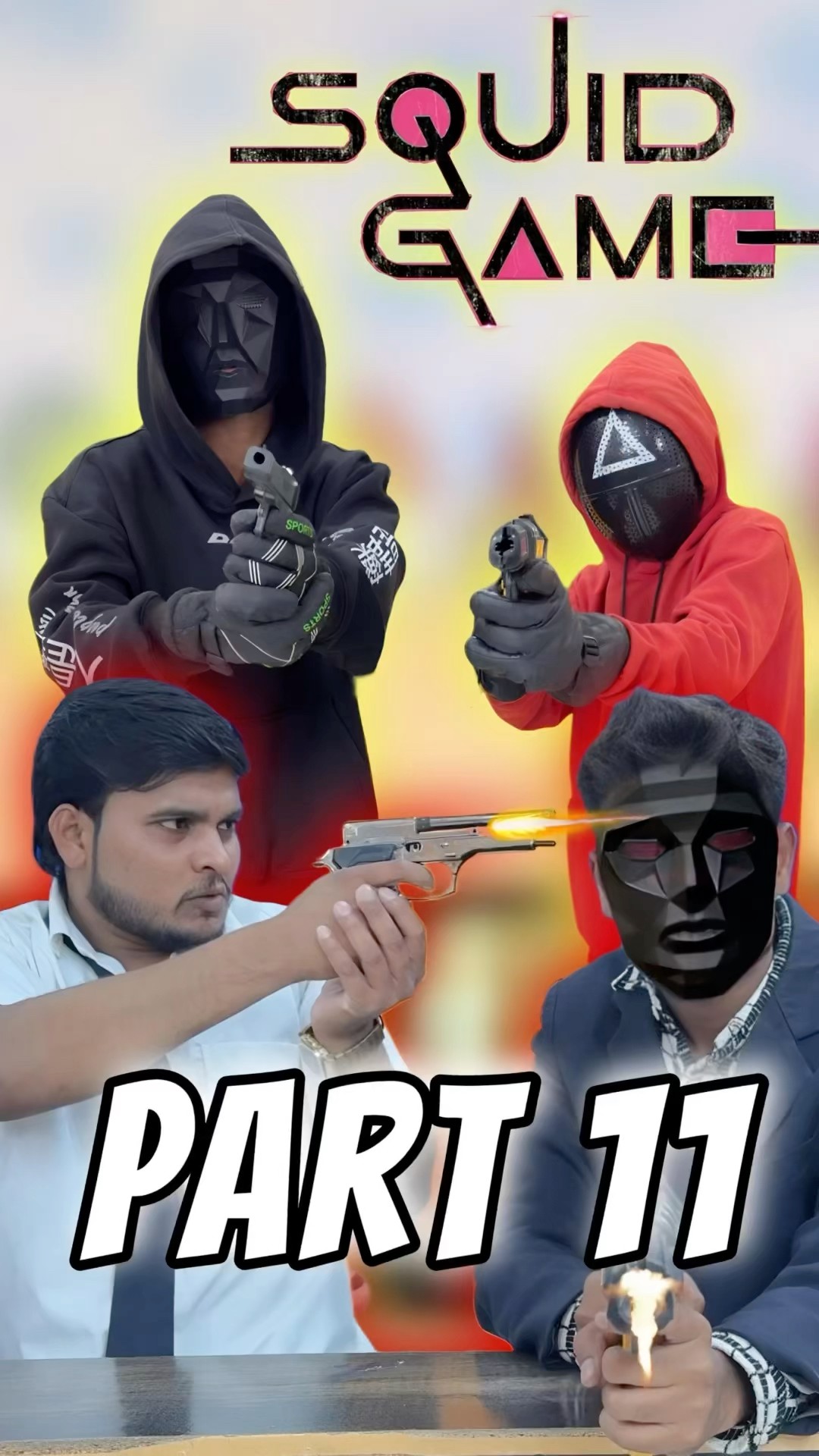 Squid Game वालों ने मारा धोनी सर को??⚫️  #aaganwadikebacche #trending #squidgame #dhonisir