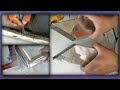 Simple Process Of Cutting /Cut of Stainless Steel Pipe /How To Notch 45° Round Pipe