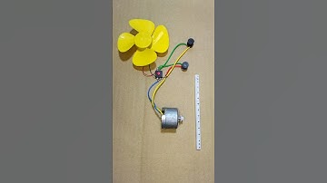 Fan Motor and Buzzers Test Powered By Rack With Gear Generator _ DC Motor #dcmotor #tech #shorts