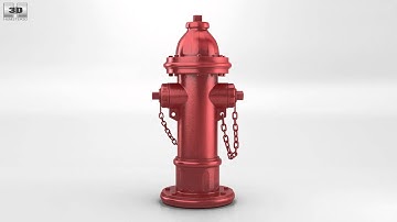 Fire Hydrant 3D model by 3DModels.org