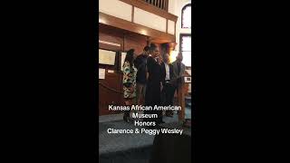 TKAAM Honors Clarence and Peggy Wesley