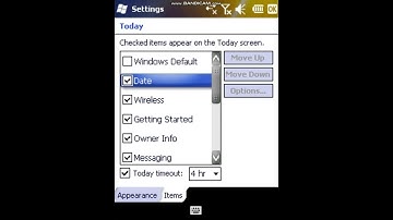 How to ENABLE CLASSIC ITEMS in Windows Mobile 6.5
