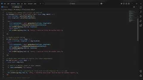 A tutorial on developing a telegram chatbot using public API