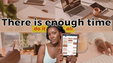 How I make time for everything (even with a full time job)