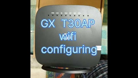 GX titanium t30ap wifi router setup #short #trending