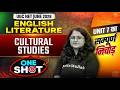 UGC NET English One Shot | UGC NET English Unit 7 Cultural Studies | #pwugcnet