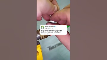 What is the dumbest question a customer has ever asked vou?#storytime #story #reddit