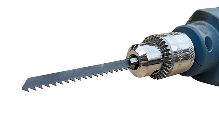 I Regret Not Knowing This Sooner! Just Plug The Saw Into The Drill And Be Amazed