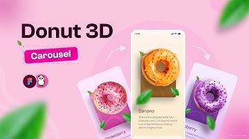 3D donut animation in Figma  🔴  Animation & Prototyping Tutorial
