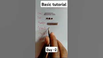 Day -2 || basic mehndi tutorial #class #tutorial #heena #trending #shorts #youtubeshorts