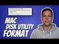 Which format to use in MacOS Disk Utility