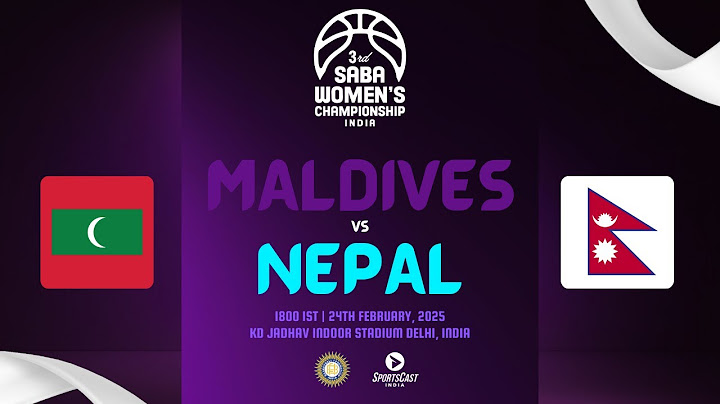 MALDIVES vs NEPAL | 3RD SABA WOMEN'S CHAMPIONSHIP 2025 INDIA