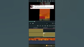 Tutorial of Doing Shaking Effect in Filmora