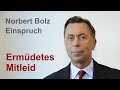 Norbert Bolz: Ermüdetes Mitleid