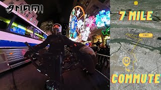 Holiday Madness: Full NYC Night Commute Experience | Nami Klima Max eScooter POV Ride  [4K]