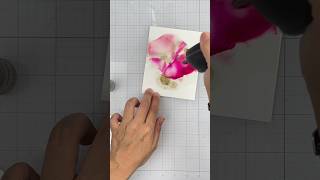 Exploring Alcohol Ink Techniques on Poster Board #art #alcoholink